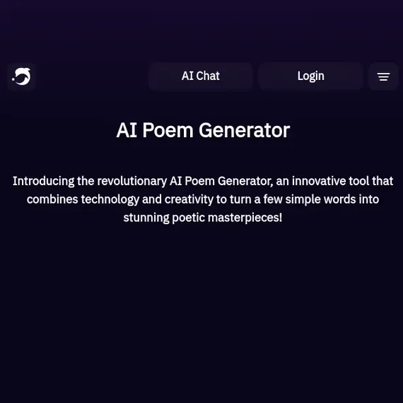 AI Poem Generator-превью