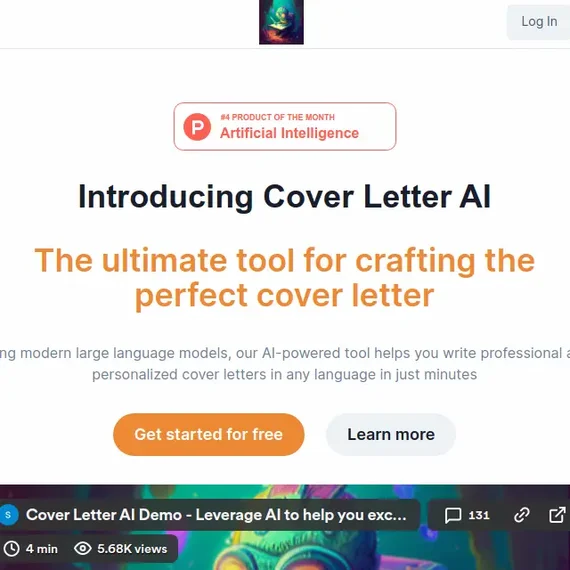 Cover Letter AI-превью