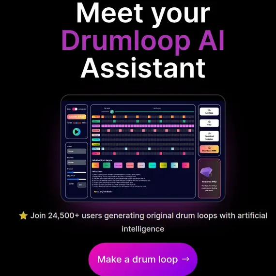 Drumloop AI-превью