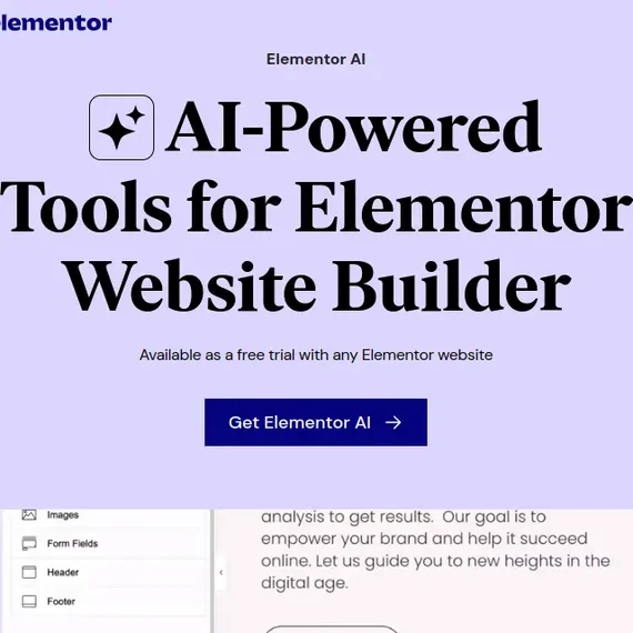 Elementor AI-превью