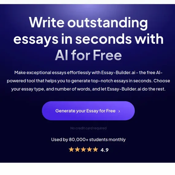 Essay Builder AI-превью