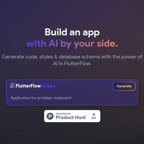 FlutterFlow AI-превью