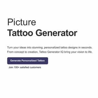 Tattoo Generator IQ-превью