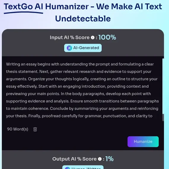 TextGo AI-превью