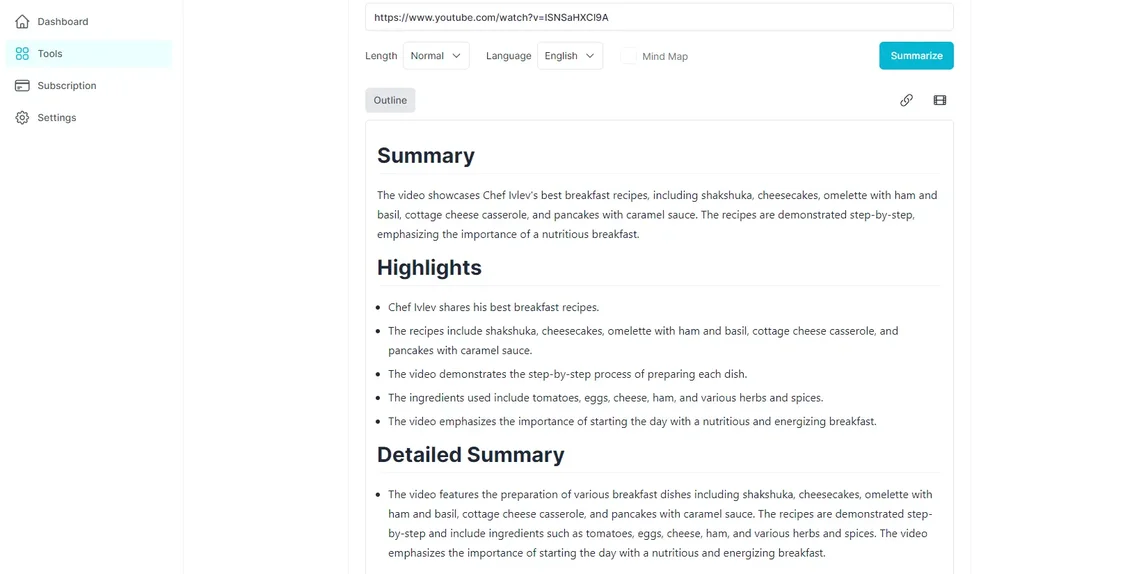 YTSummary-превью