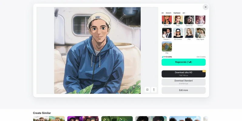 AI Ghibli Filter-превью