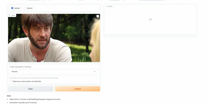 Video Dubbing-превью
