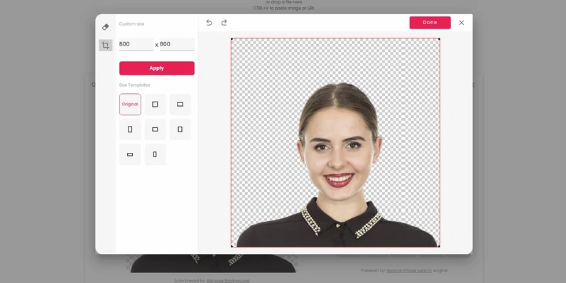 Cutout Background AI-превью