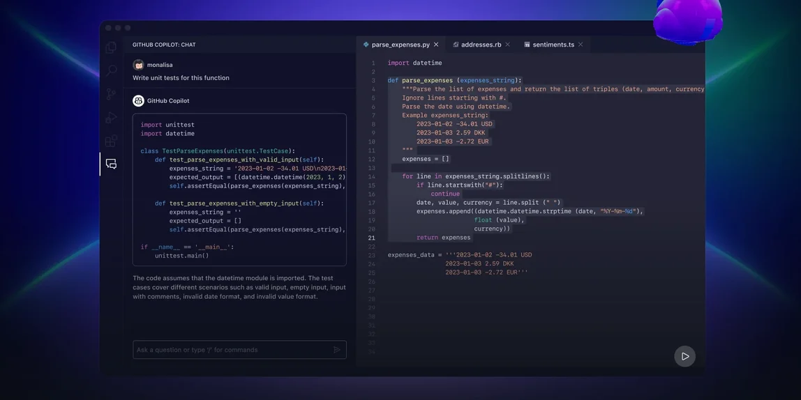 GitHub Copilot-превью