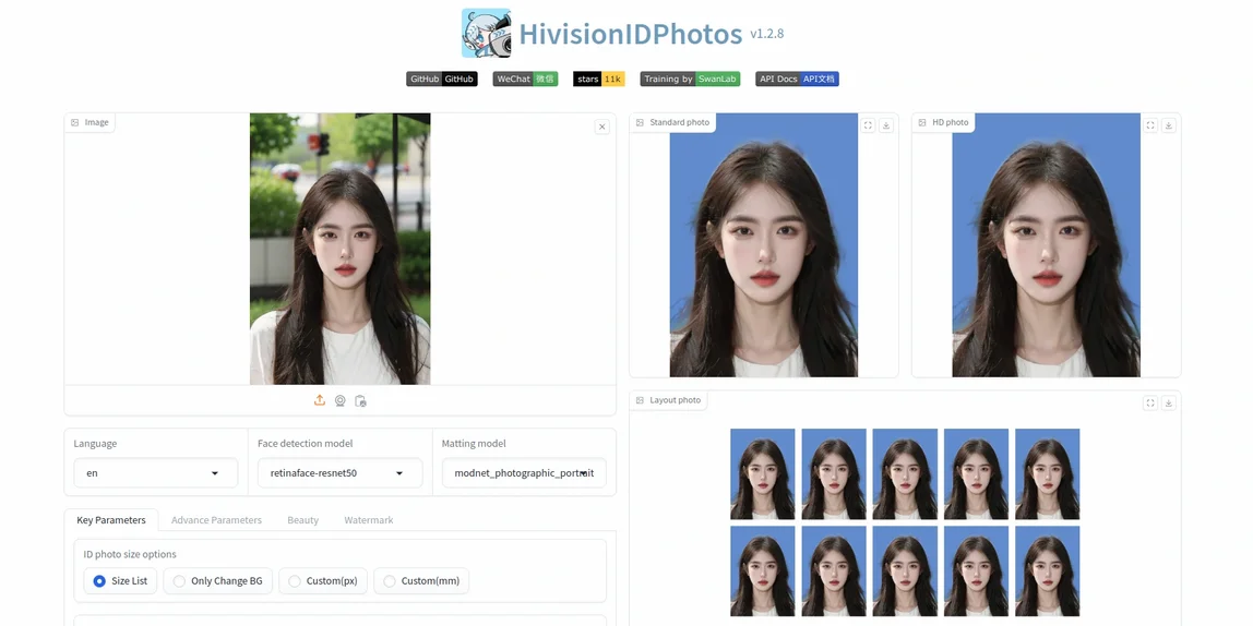 HivisionIDPhotos-превью