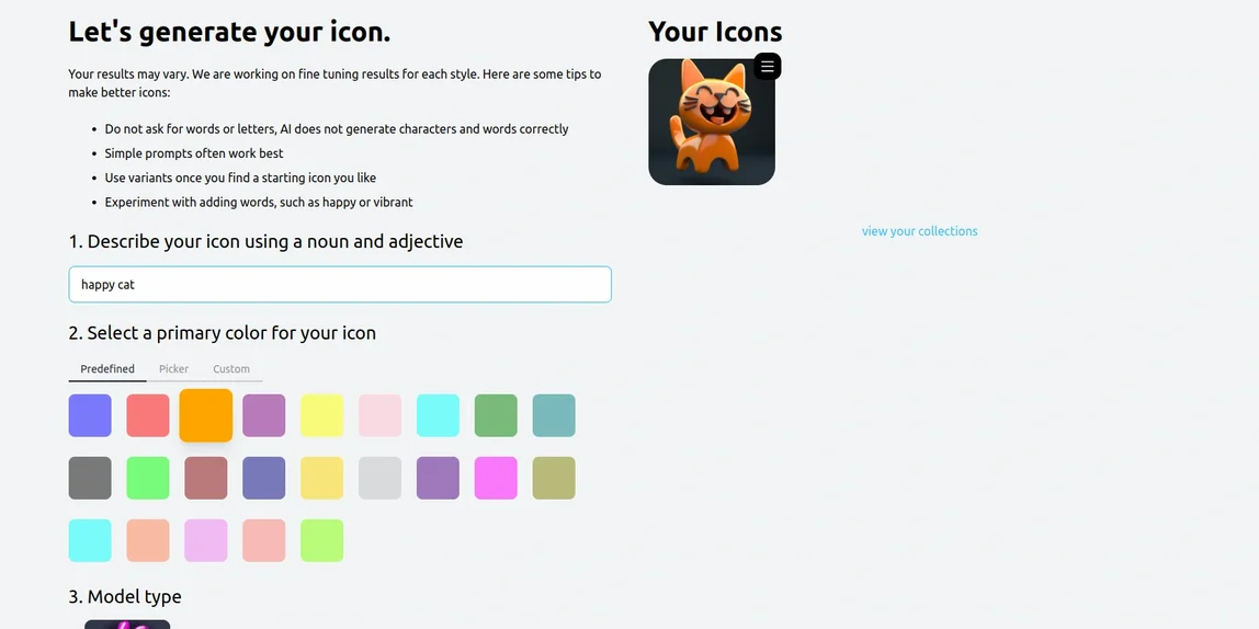 Icon Generator AI-превью