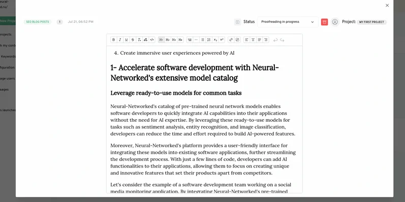 Sequens AI-превью