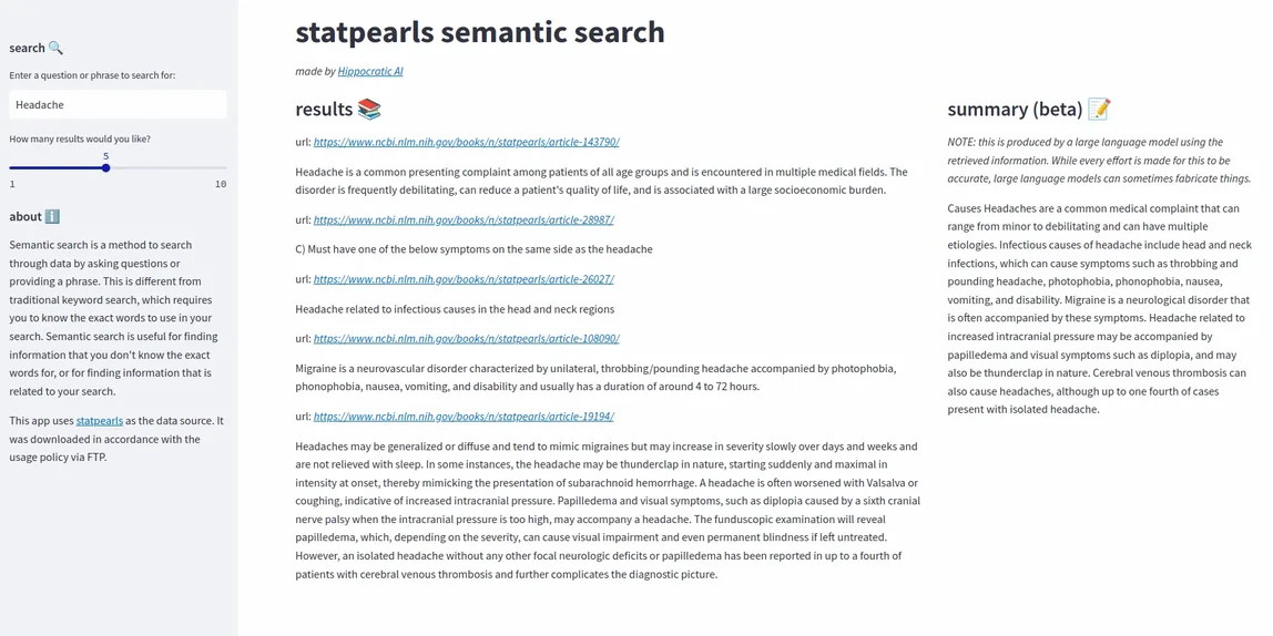 StatPearls Search-превью