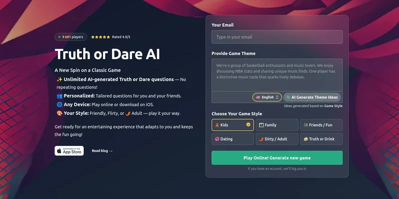 Truth or Dare AI-превью