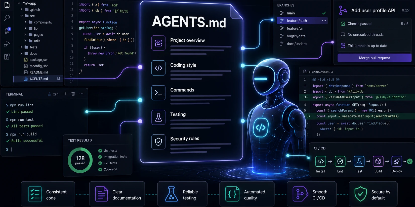 Иллюстрация файла AGENTS md