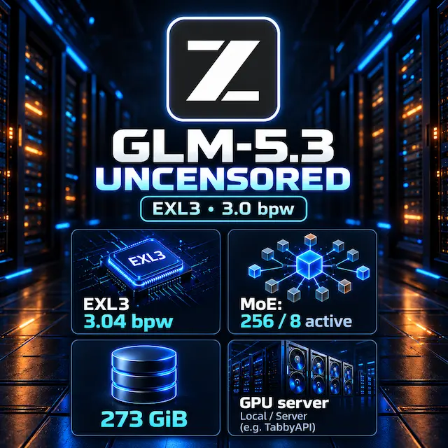 GLM-5.3-UNCENSORED-EXL3-3.0bpw