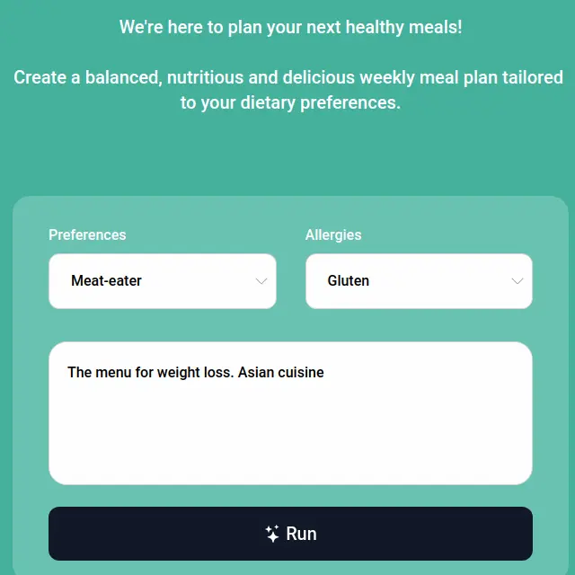 MealMate AI-превью