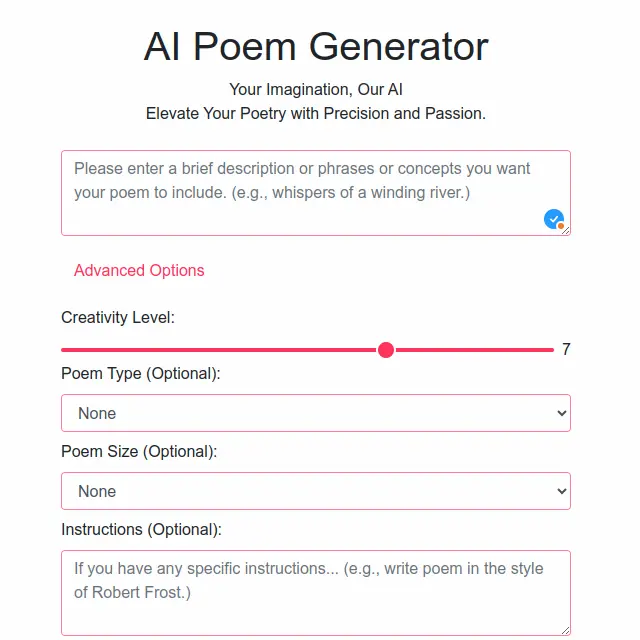 Poem AI