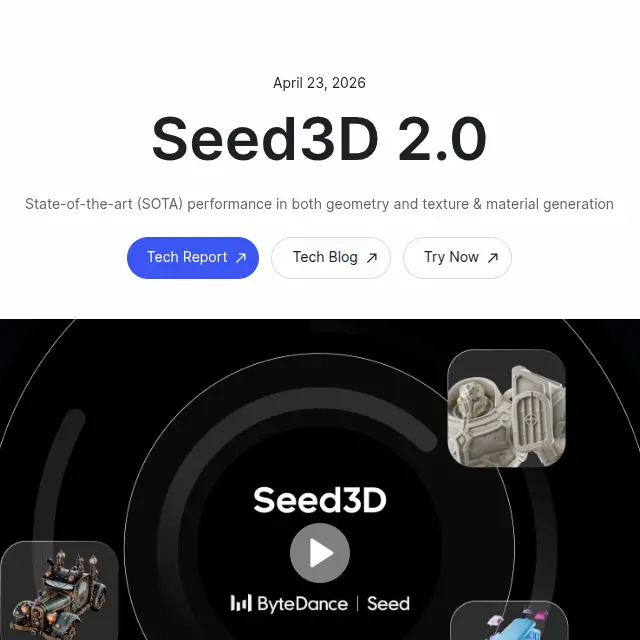 Seed3D 2.0