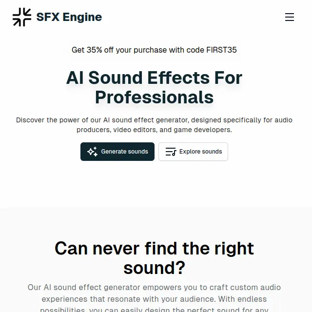 SFX Engine-превью