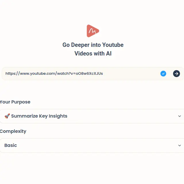 YouTube Summarizer-превью