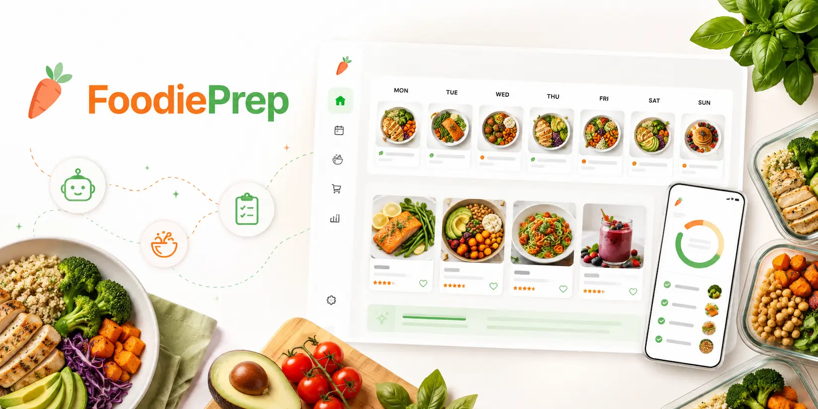 Скриншот ИИ-сервиса FoodiePrep