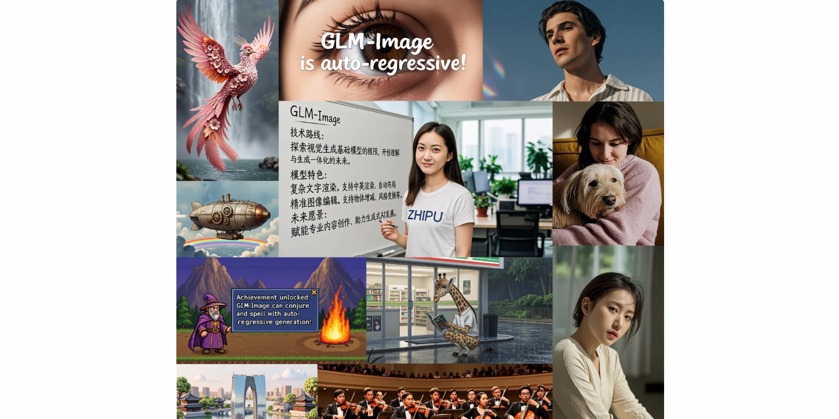 Скриншот ИИ-сервиса GLM-image