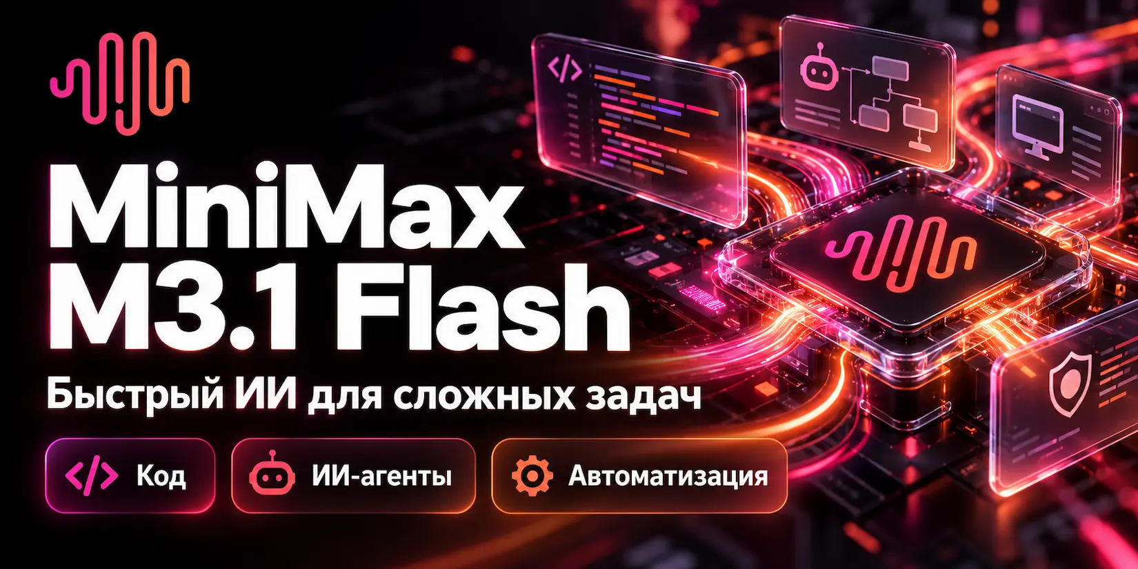 Скриншот ИИ-сервиса MiniMax M3.1 Flash