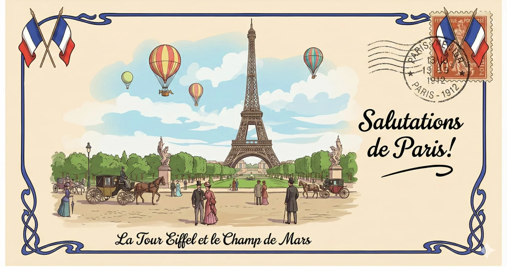 Отредактированная открытка в Nano Banana Pro