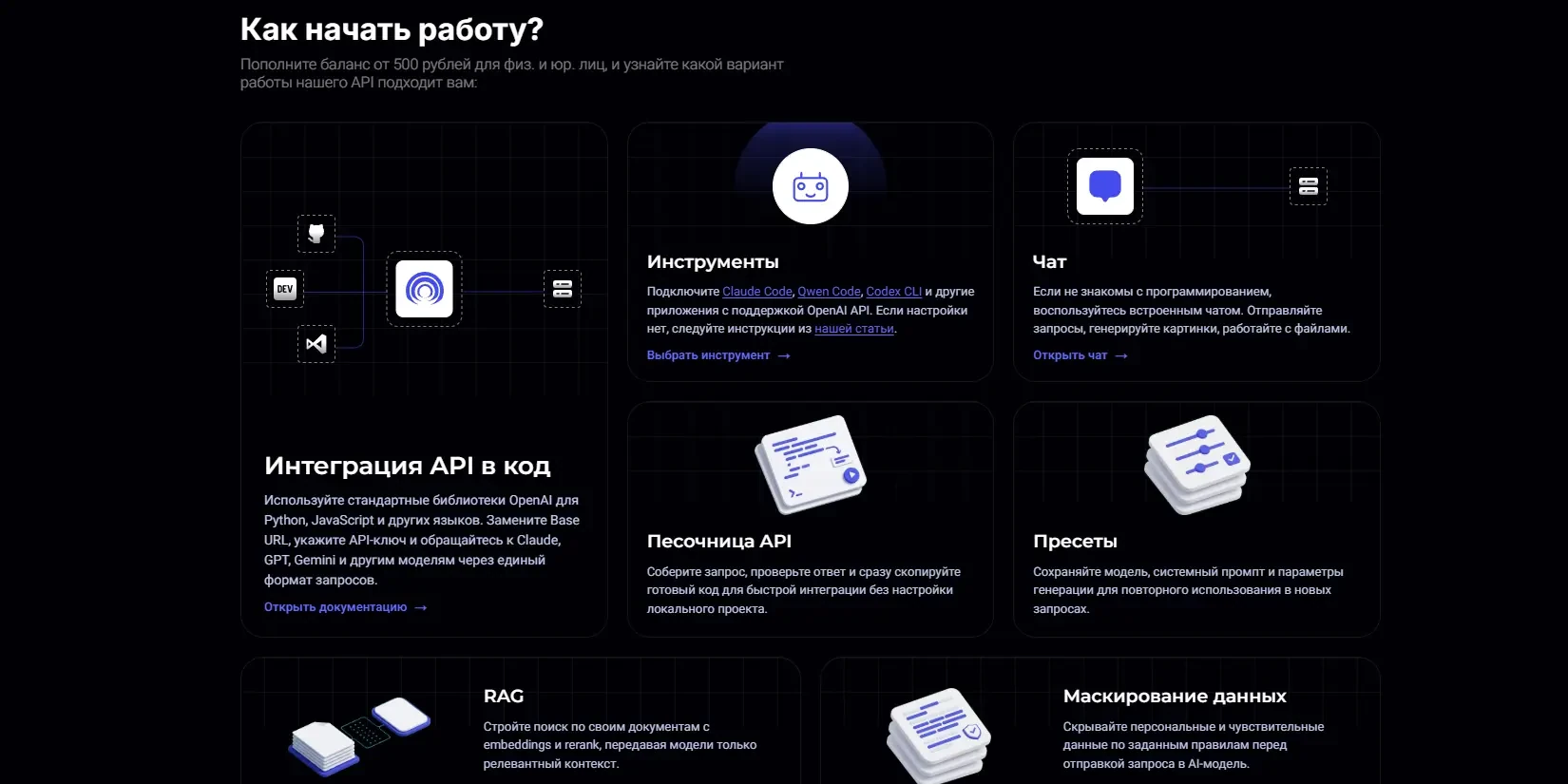 начало работы в AITUNNEL